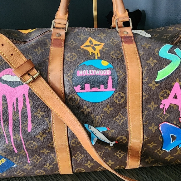 Louis Vuitton Monogram Keepall 55 Travel Bag - Picture 11 of 11